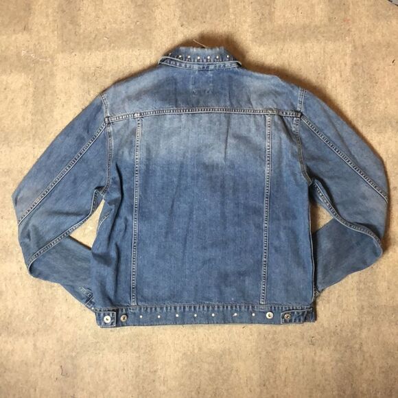 NWT Topman Studded Denim Jacket | Large - Picture 7 of 11
